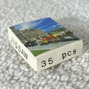 5/$35 Vintage Horse And Carriage Tiny Jigsaw Puzzle 35 Pieces